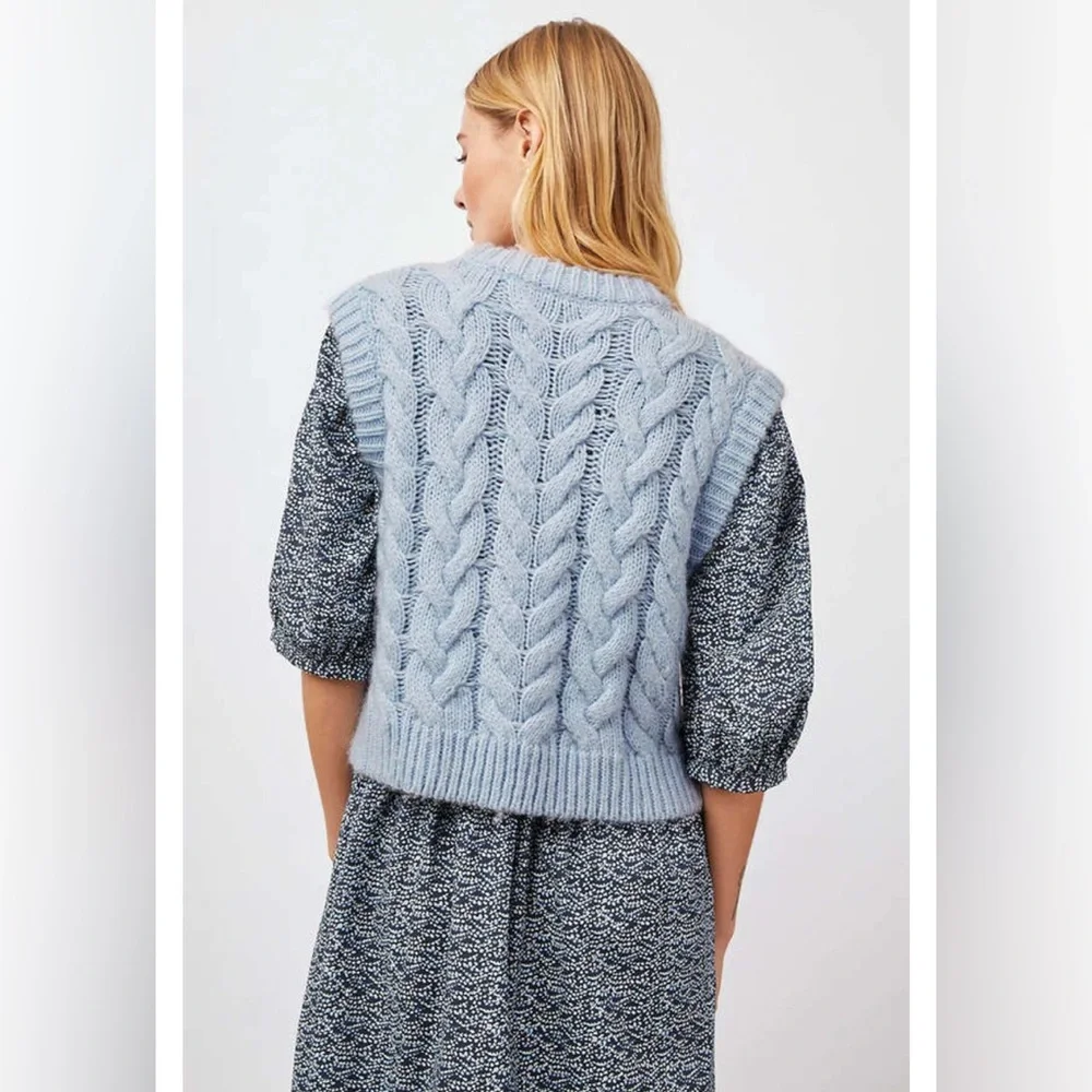Rails Alexis Cable Knit Sweater Vest